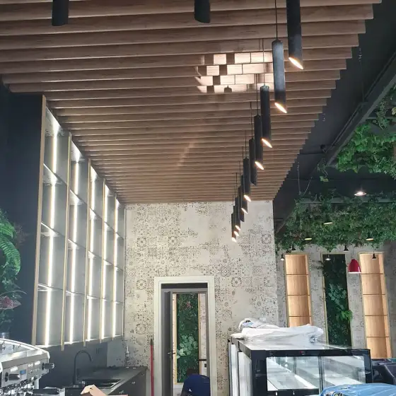 Ndriçim i montuar në një ambient të brendshëm