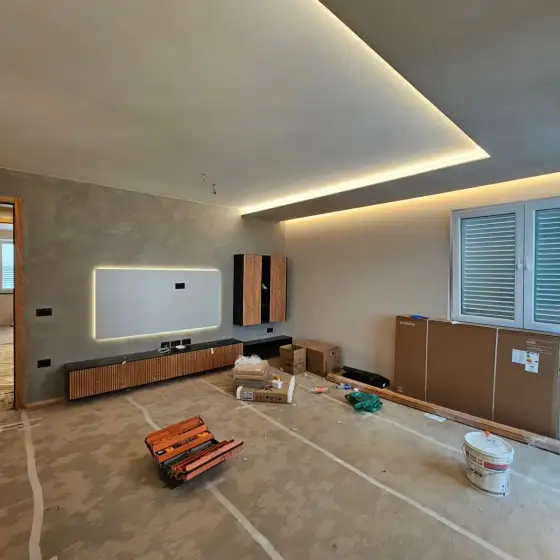 Ndriçim i montuar në një ambient të brendshëm